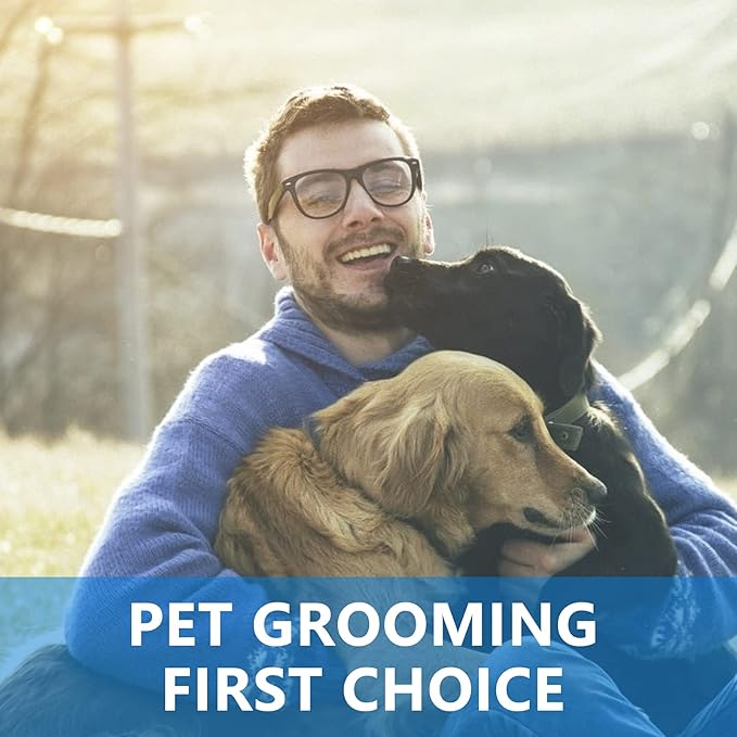 Stainless Steel Pet Dog Grooming (Silver Comb)