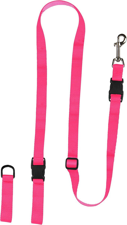The Buddy System Accessories for Our Dog Leashes Made in USA (Extra Buddy, Small Dog Pink)
