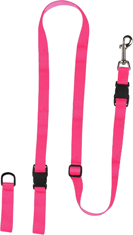The Buddy System Accessories for Our Dog Leashes Made in USA (Extra Buddy, Small Dog Pink)