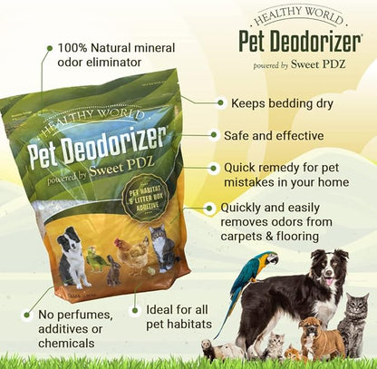 Healthy World Pet Deodorizer 3.5 lbs.