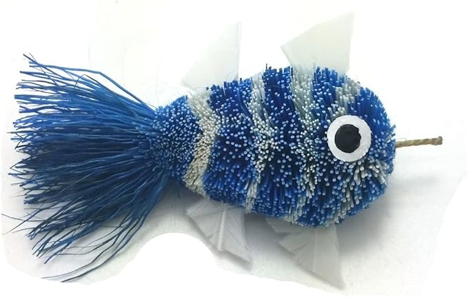 KatFly Teaser Wand Kit - 3 Mini Clownfish (Kit3) Cat Teaser Wand