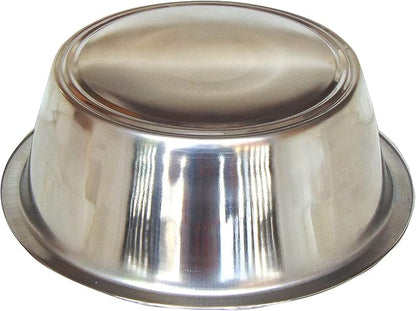 HB 2.5 Cups Stainless Steel Dog and Cat Bowls (2 Pack) Replacement Bowl - 6.2" Diameter, 2.2" Height for Raised Feeders