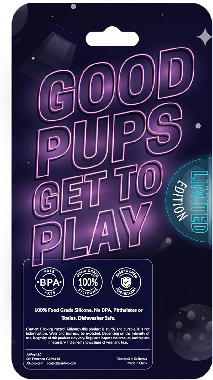 Pup Chew Toy - Bone - Human Grade Chew Toy - Human Pup Play - 100% Food Grade Silicone - (Pink Supernova* Limited Edition)