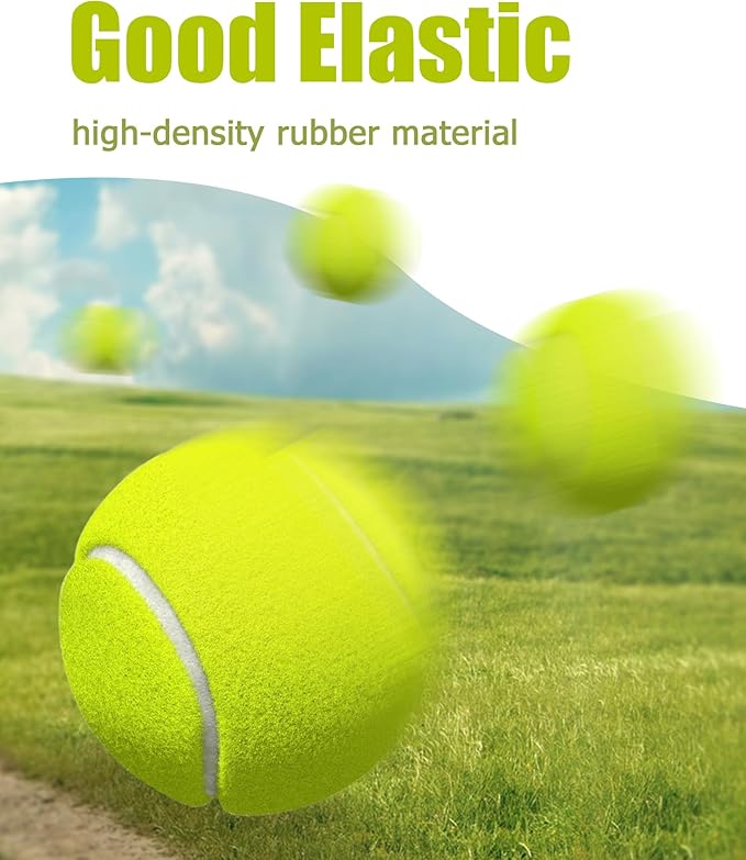 10 Pack Small Tennis Balls for Dogs, Easy Catching Pet Balls for Exercise and Fetch, 2-inch Dog Tennis Ball, Interactive Toys
