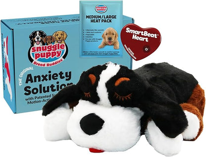 Snuggle Puppy Special Edition Toys - Heartbeat Puppy for Dogs - Pet Anxiety Relief and Calming Aid - Comfort Dog Toys for Behavioral Training