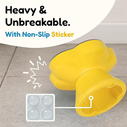 Detachable Slow Feeder Cat Bowl, Unbreakable Elevated Cat Bowls - Heavy Weighted, Non-Slip Raised Slow Feeder, Tilted Small Dogs Slow Feeders Bowl, Dry & Wet Food, Whisker Friendly (Blue, 5.8"