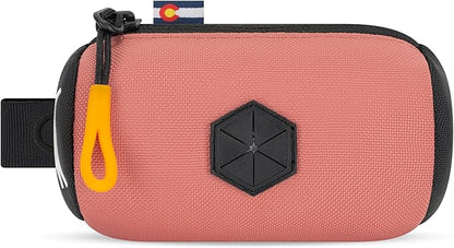 OllyDog Scoop Pick Up | Dog Poop Bag Holder | Lightweight & Water-Resistant Dispenser | Leash Attachment for Hands-Free Carry | Fits Standard Waste Bag Rolls (Desert)