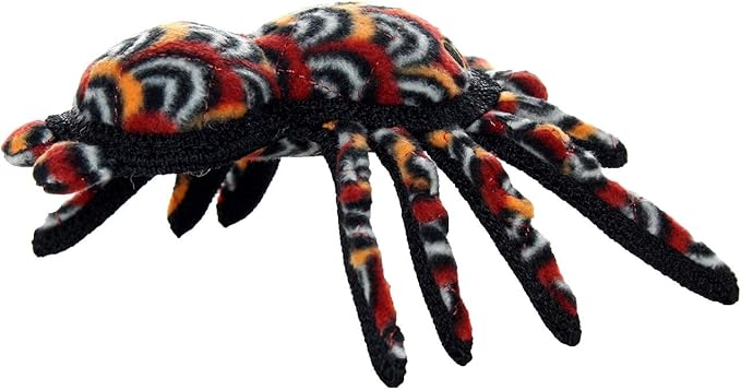 TUFFY - World's Tuffest Soft Dog Toy - Desert - Multiple Layers. Made Durable, Strong & Tough. Interactive Play (Tug, Toss & Fetch). Machine Washable & Floats (Tarantula, Large 2 Pack)