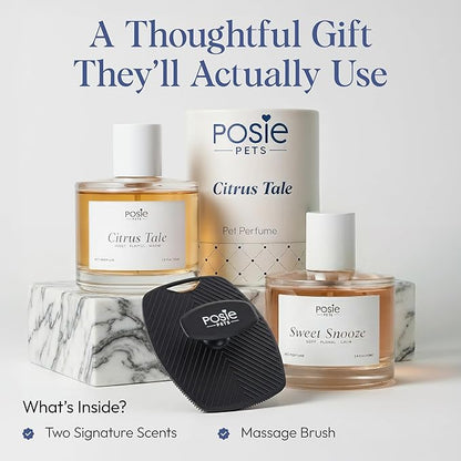 Perfume Gift Pack - Contains One Citrus Tale Fragrance, One Sweet Snooze Fragrance and Massage Brush