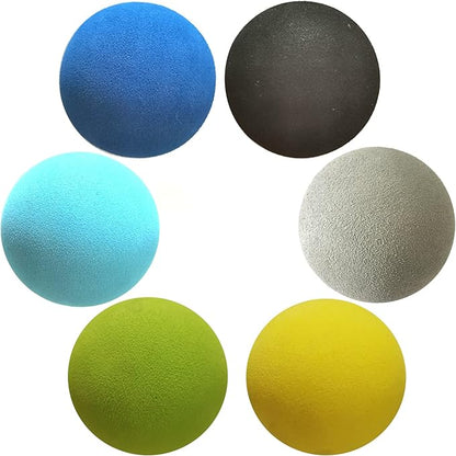 Cat EVA Foam Golf Balls for Small Medium and Large Cats, Interactive Silent Ball Toy, 6 Pack