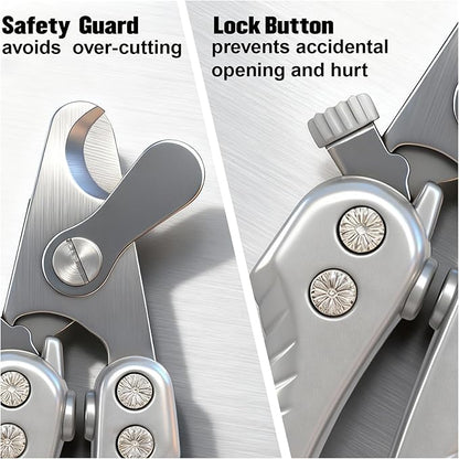 Dog Nail Clippers for Large Dogs, Heavy Duty Dog Nail Cutter, Extra Sharp Scissor for Meddium, Large and Extra Large Pets, with Dog Nail File