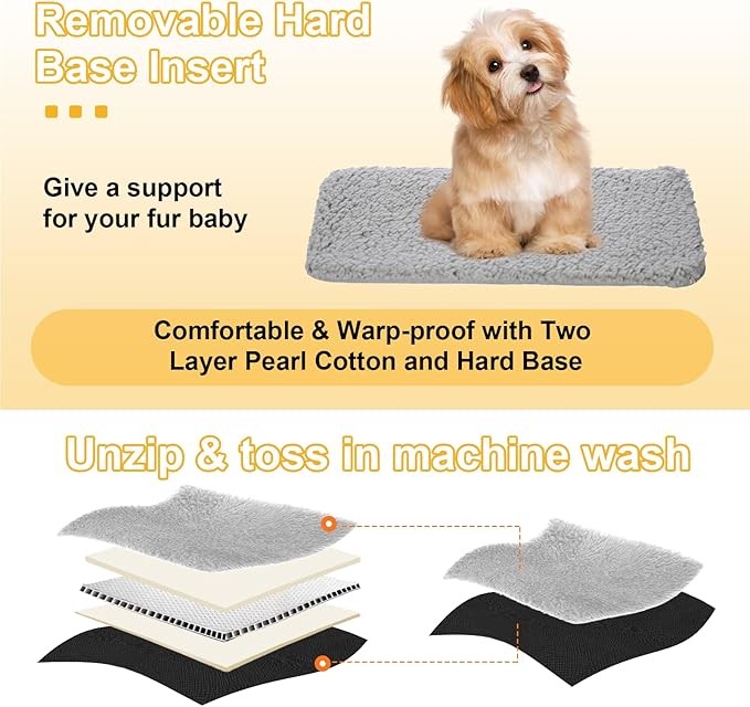 Console Dog Car Seat for Small Dogs Cats Up to 12lbs, Anti-Collapse Pet Armrest Booster Seat with Soft Pillow,Non-Slip Seat Rails Hooks & Safety Belt, Portable Car Accessories for Pets Travel