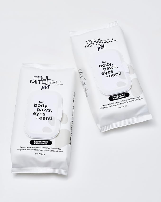 Fragrance Free Wipes, Gentle Multi-Purpose Cleansing Towelettes, 60 Count