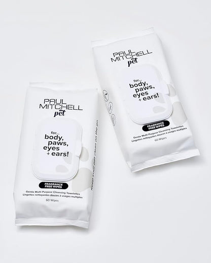 Fragrance Free Wipes, Gentle Multi-Purpose Cleansing Towelettes, 60 Count