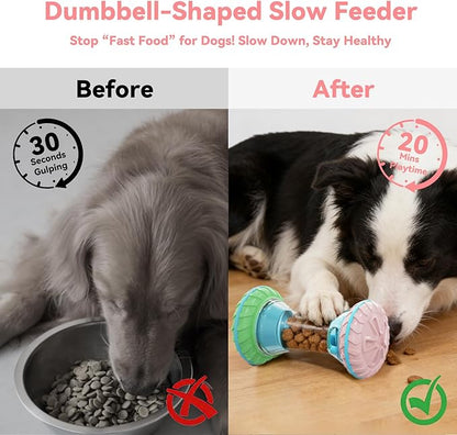 MateeyLife Interactive Dog Puzzle Toys for Small Medium Large Breed - Durable Smart Puppy Enrichment Dogs Toy to Keep Them Busy, Mental Brain Stimulation Treat Dispensing Training & Slow Feeder