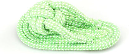 Dog Chew Rope Toys, Set of 9, Cotton Teething Ropes for Small and Medium Dogs, with Ball, Tug-of-War Toys, Fetching Bone and Sandal