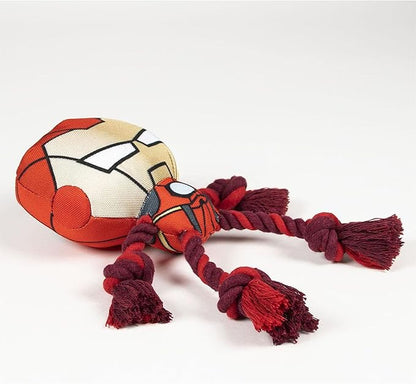 CERD LIFE'S LITTLE MOMENTS - Iron Man Rope Toy for Medium and Big Dogs - Indestructible, Tough Dog Toy - Official Marvel Licensed