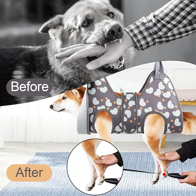 Dog Grooming Hammock Harness for Small Cats Dogs, Dog Grooming Sling for Cutting Nails, Pet Grooming Harness Hanging Holder Hanger for Nail Trimming with Nail Clippers, Nail File