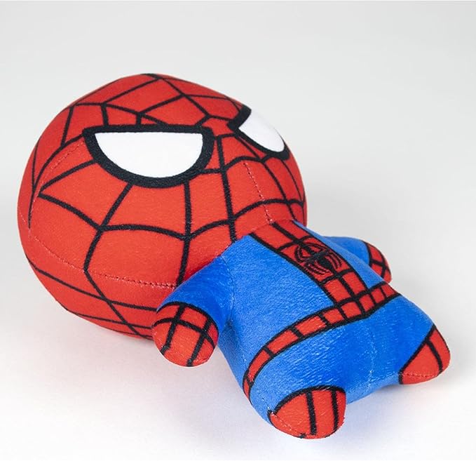 Cerdá Life's Little Moments - Marvel Dog Toys Teddy - Spiderman Dog Teddy Toy for Pets - Dog Toys for Small Dogs and Puppy Toys - Tough Dog Toys Official Marvel Licensed