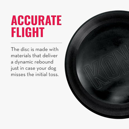KONG Extreme Flyer - Dog Toy Supports Healthy Exercise - Soft Disc for Dogs - Toy for Fetch & Retrieve - Durable Flying Disc Dog Toy with Rebound - for Large Dogs