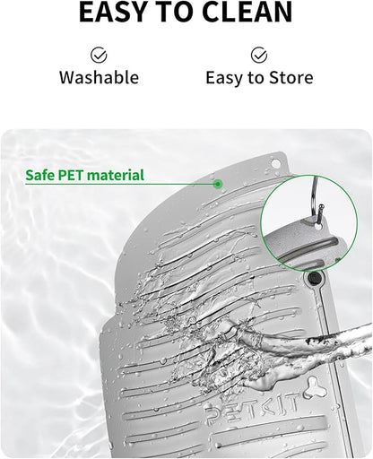PETKIT Magnetic Cat Litter Remover and Sifter Set for PuraMax 2/Purobot Max Pro Self-Cleaning Litter Box, Compatible with Bentonite Litter and Clay Litter (Grey)