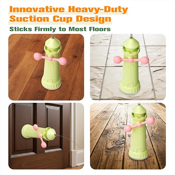 Cat Interactive Toys for Indoor Cats, Enhanced Suction Cup Cat Teaser Wand, Kitty Enrichment Chase Toy Fun Weight Loss Exercise Toy for Kitten Adult Cats Boredom Relief Keep Them Busy