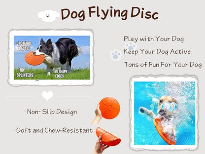 Ultimate 8-in-1 Dog Gift Basket Set - with Slow Feeder Bowl, Tug of War Interactive Toys,Poop Bag Dispenser and Storage Basket for Medium to Large Dogs
