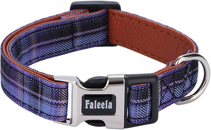 Faleela Soft &Comfy Bowtie Dog Collar,Detachable and Adjustable Bow Tie Collar,for Small Medium Large Pet (Purple, Medium (Pack of 1))