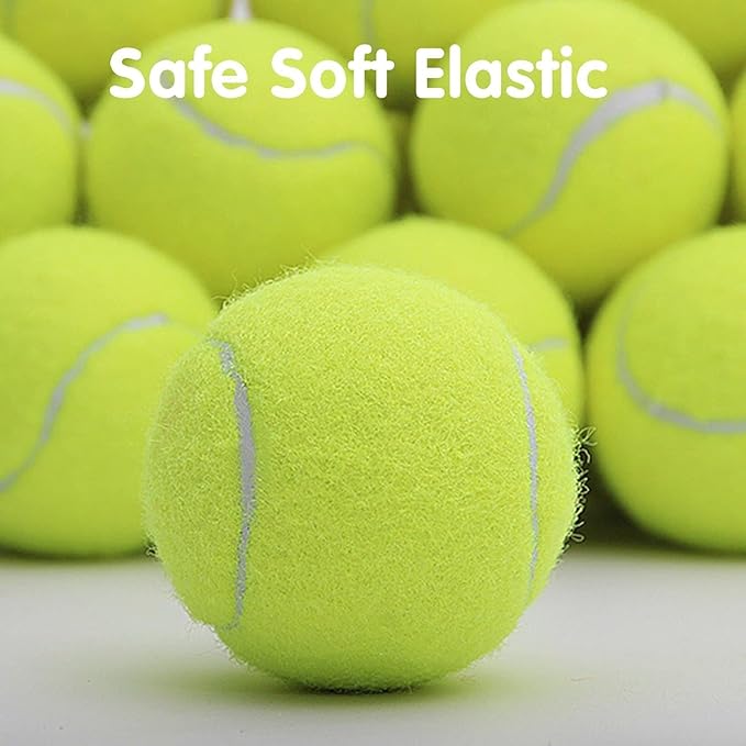 Mini Tennis Ball 12 Pack for Pet Playing Fecth, 2 inch Dog Training Tennis Balls for Small Size Dogs, Interactive Dogs Playing Balls Fits 2 Inch Automatic Dog Ball Launcher