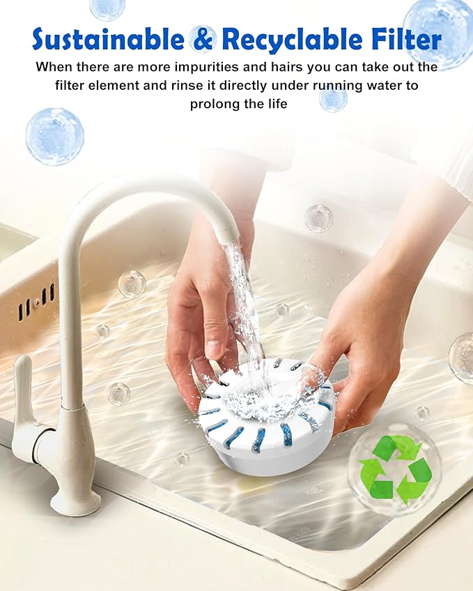 Filter Element Pack for FurryPlanet Large Dog Water Fountain Stainless Steel,12L Ultra-Purification Pet Fountain Dog Cat Drinking Dispenser 6in1,Deep Purification Filter
