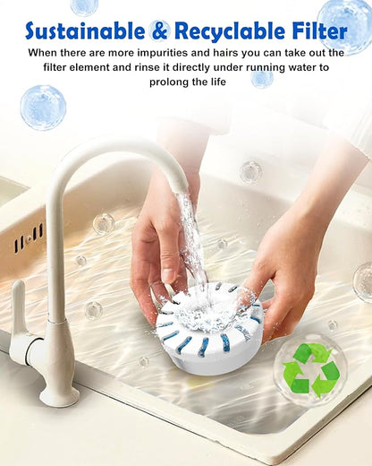 Filter Element Pack for FurryPlanet Large Dog Water Fountain Stainless Steel,12L Ultra-Purification Pet Fountain Dog Cat Drinking Dispenser 6in1,Deep Purification Filter