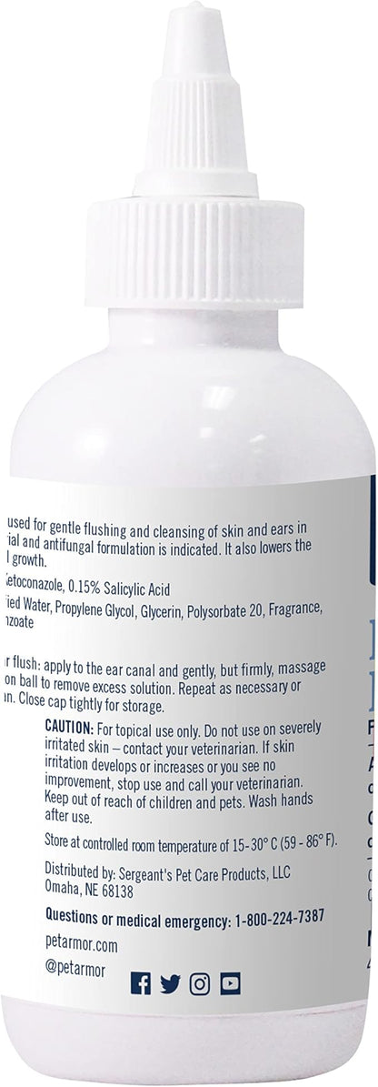 PetArmor Ear Rinse for Dogs & Cats, 4 oz