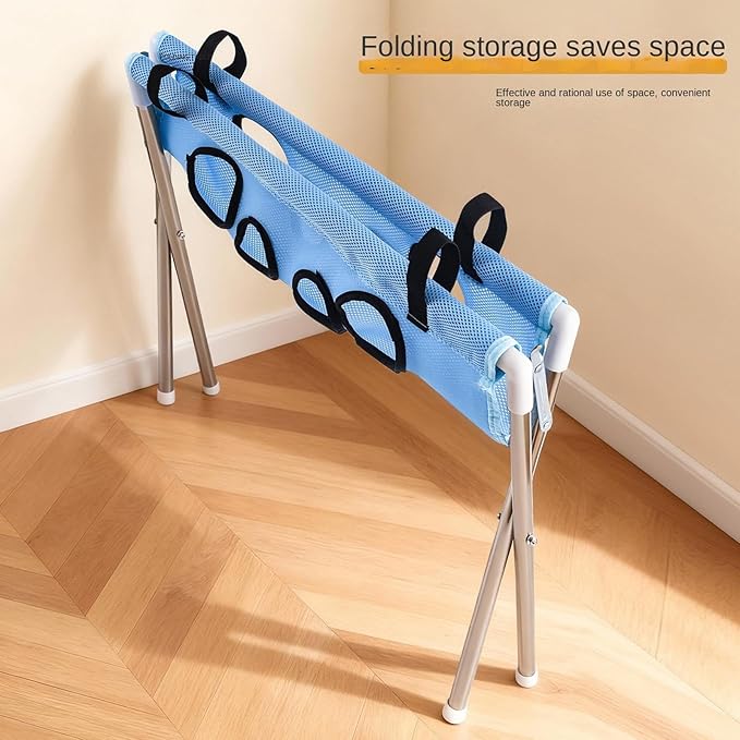 Iron Pet Grooming Hammock - 8-Hole Design Anti-Escaping Cats Sling | Polyester Cloth Kitten Grooming Hanger | for Cats Dogs Kitten Puppy Small Medium Large Breed Indoor Home Hair Cutting Ear Cleaning