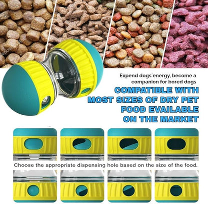 Interactive Dog Toy, Food Adjustable Dispensing Dog Toy Kibble, Treats Small Big Breed, Interactive Bowl and for Dogs Puppy Puzzle Toys Large, Pets Memory Training Activity, Easter Treats pet Games.