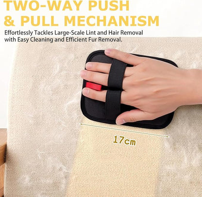 Pet Hair Removal Glove Brush – Reusable Grooming Tool for Cats and Dogs, Ideal for Clothing, Furniture, Carpets, Cat Beds, Car Seats, and More – Upgraded Static Fur Remover (1 Piece)