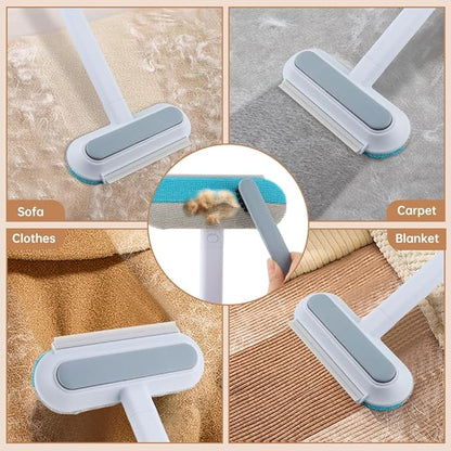 4-in-1 Multifunctional Pet Hair Remover Tool – Reusable & Washable Lint Brush for Cats & Dogs, Removes Hair from Furniture, Couches, Carpets, and Clothes