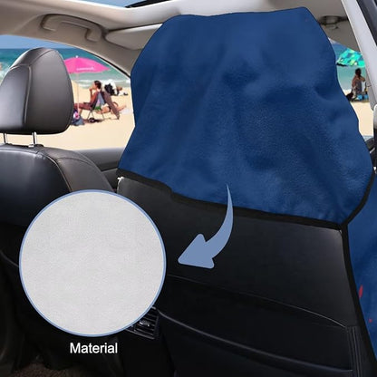 SEANATIVE 250 Years Eagle Sweat Towel Seat Cover, Car Seat Towel Protector for Trucks SUV Jeep, Universal Seat Covers for Gym, Running, Swimming, 1776-2026 250 Years Birthday Patriotic Towel