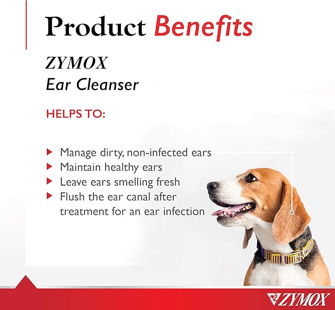 Zymox Ear Cleanser With Bio-Active Enzymes, 4 oz.