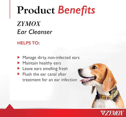 Zymox Ear Cleanser With Bio-Active Enzymes, 4 oz.