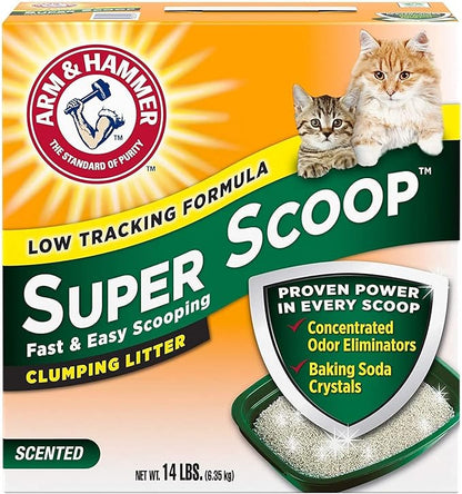 Arm & Hammer Super Scoop Clumping Litter Fresh Scent 14lb