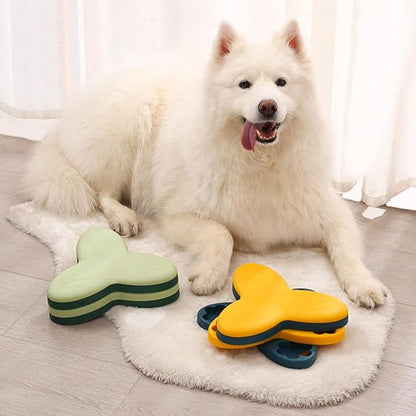 Slow Feeder Bowl,Rotating Dog Food Dispenser,Intelligence Training for Dogs, Dog Puzzle Toys,Suitable for for Small/Medium/Large Dogs, Regulates Eating Speed, Prevents Overeating.