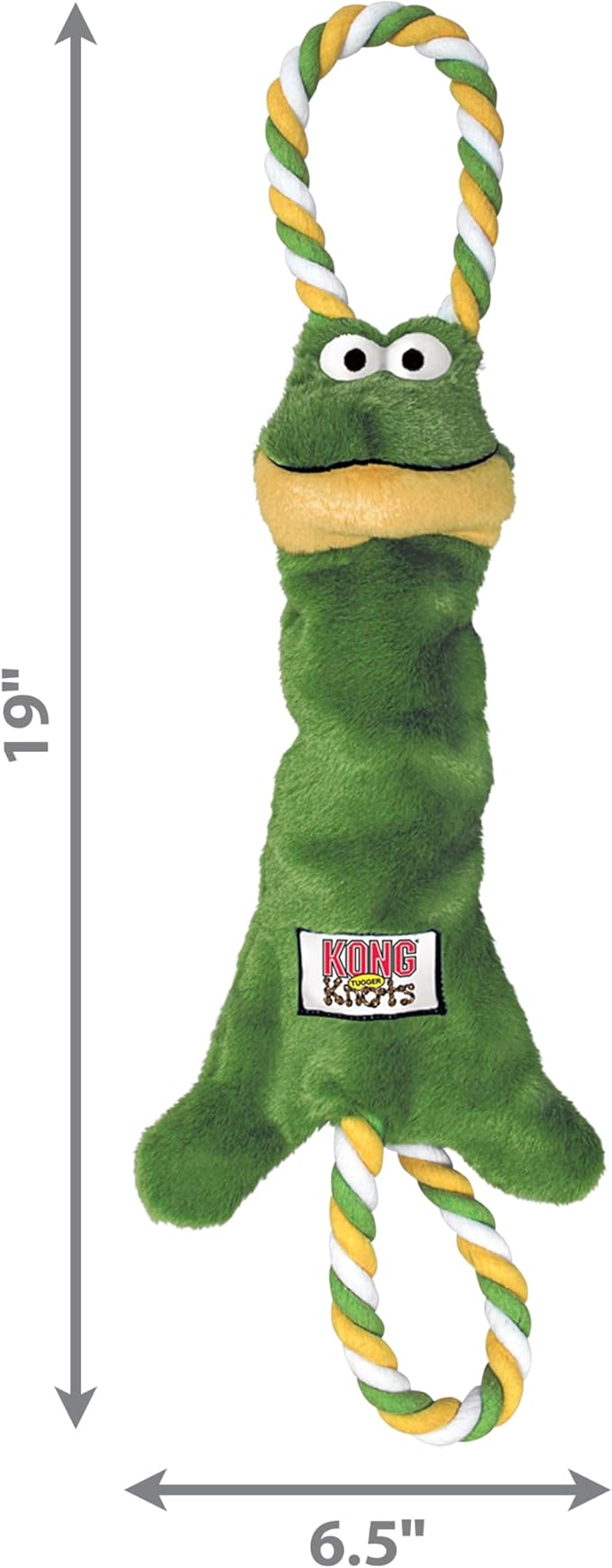 KONG Tugger Knots Frog Md/Lg