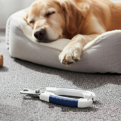 BPG Pet Grooming Tools for Dogs & Cats- Pet Nail Clippers Stainless Steel Nail Trimmer with Safety Guard & Non-Slip Grip