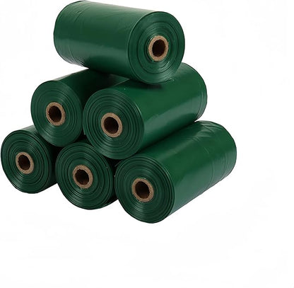 Green Dog Waste Bags, Extra Thick and Leak-Proof Poop Bags for Dogs&Cats (Green(3 Rolls))