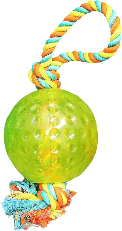 Boss Pet Chomper TPR Ball Rope Tug