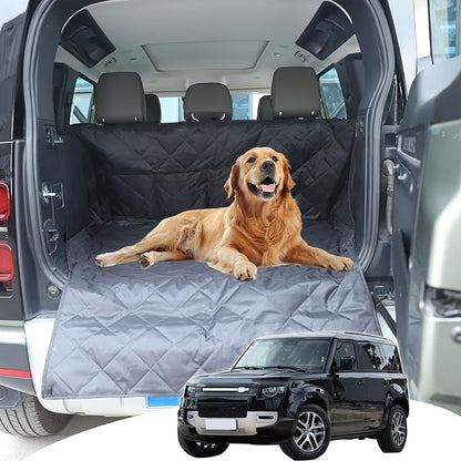 HAPPYHORSE Pet Dog Trunk Cargo Liner Compatible with Land Rover Defender 110 2020-2024 Cargo Cover Waterproof and Non-Slip Dog seat Cover Cargo Liner Area Protector Cover (Style A)