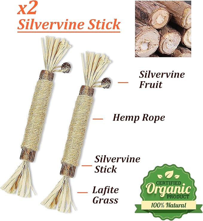12 Pack Catnip Toys for Cats, Silvervine Sticks, Catnip Balls, Cat Nip Mice, Kicker Toys, Silver Vine Organic Chew Toys, Kitten Teething Toy,Interactive Enrichment (Green)