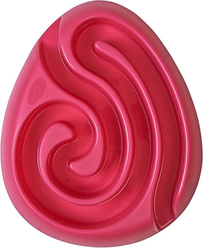 Kruuse Buster DogMaze Pink Bowl – Non-Toxic Interactive Slow Feeder for Better Digestion & Energy