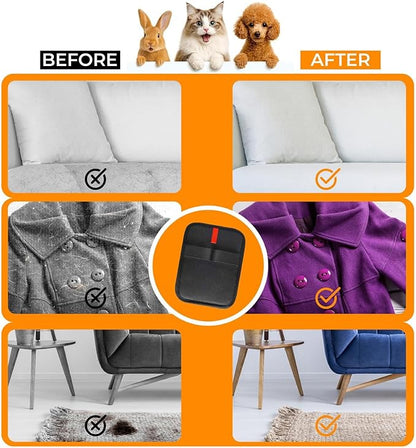 2Pcs Pet Hair Removal Gloves for Cats & Dogs - 2025 New Upgraded, Reusable Efficient Grooming Glove for Pet Hair,Pet Hair Remover Tool for Clothing, car seat, Couch,Carpet.