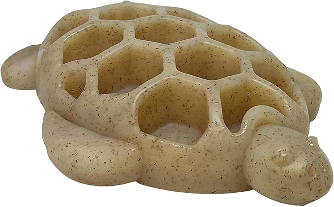 SodaPup Turtle – Durable Dog Chew Toy Made in USA from Non-Toxic, Pet Safe, Food Safe Nylon Material for Mental Stimulation, Clean Teeth, Fresh Breath, Problem Chewing, Calming Nerves & More